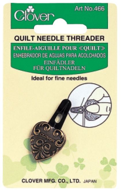 Clover MFG Co.Ltd.-Clover Einfädler für Quiltnadeln /VE3_24-466_