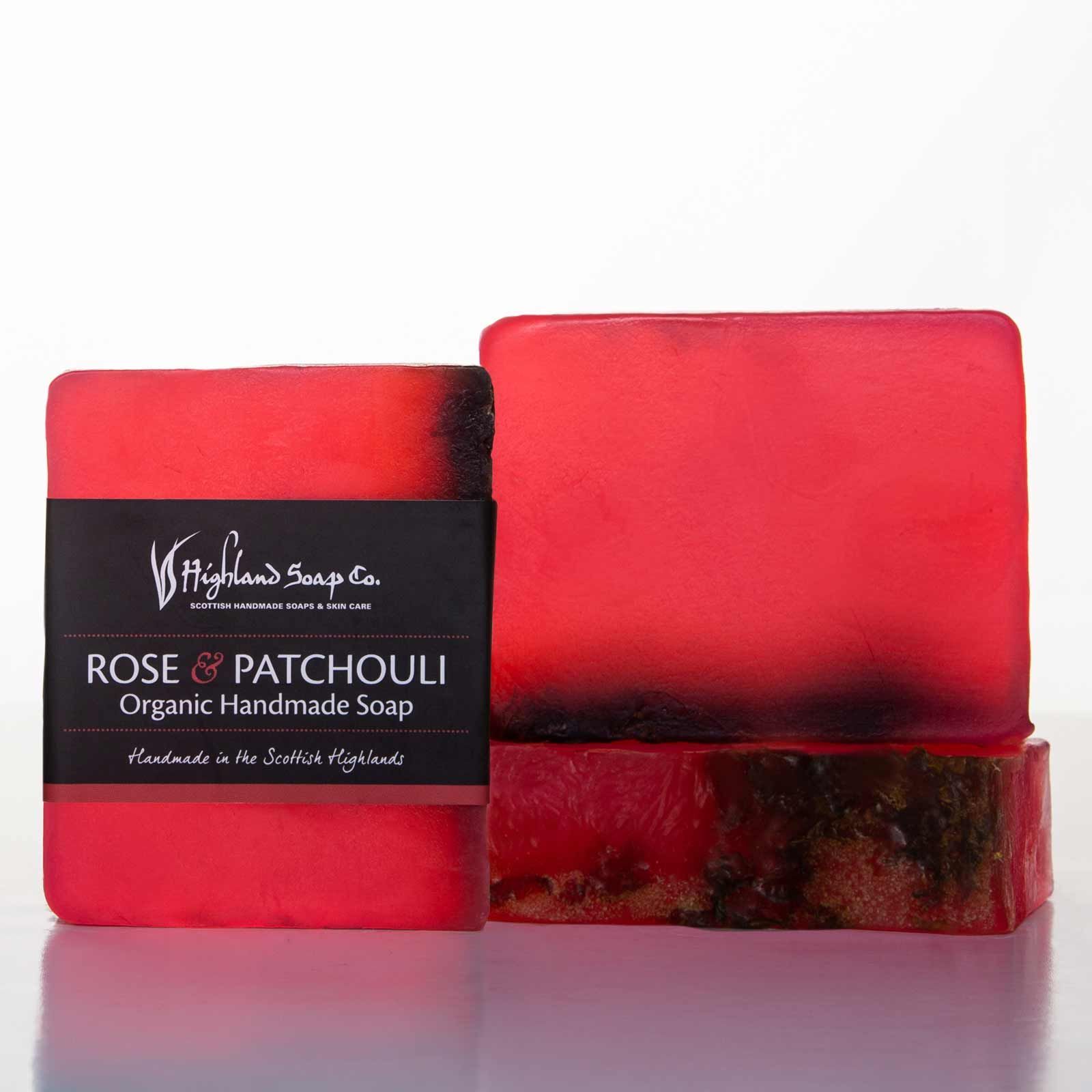 Highland Soap Bio-Seife Glycerin Rosehip & Patchouli (Hagebutte & Patchouli) Highland Soap Bio-Seife Glycerin Rosehip & Patchouli (Hagebutte & Patchouli)