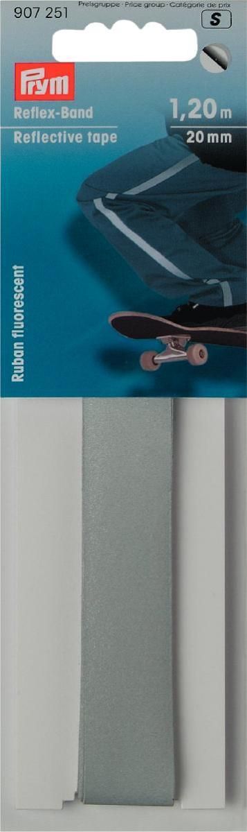 Prym Consumer Europe GmbH-Reflex-Band 20 mm selbstklebend_365-907251_