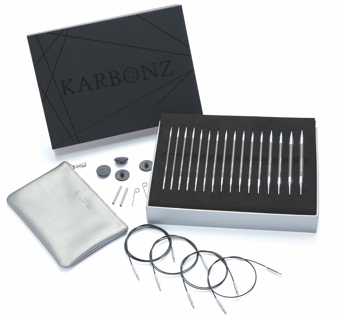KnitPro International-KnitPro Nadelspitzen Geschenkset Karbonz _26-41630_
