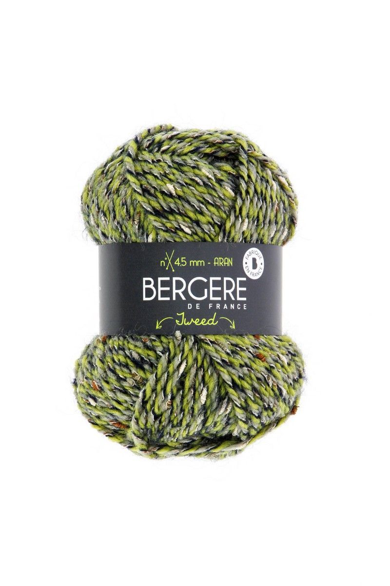 Bergere Tweed 53% Polyacrylic , 30% Wool, 