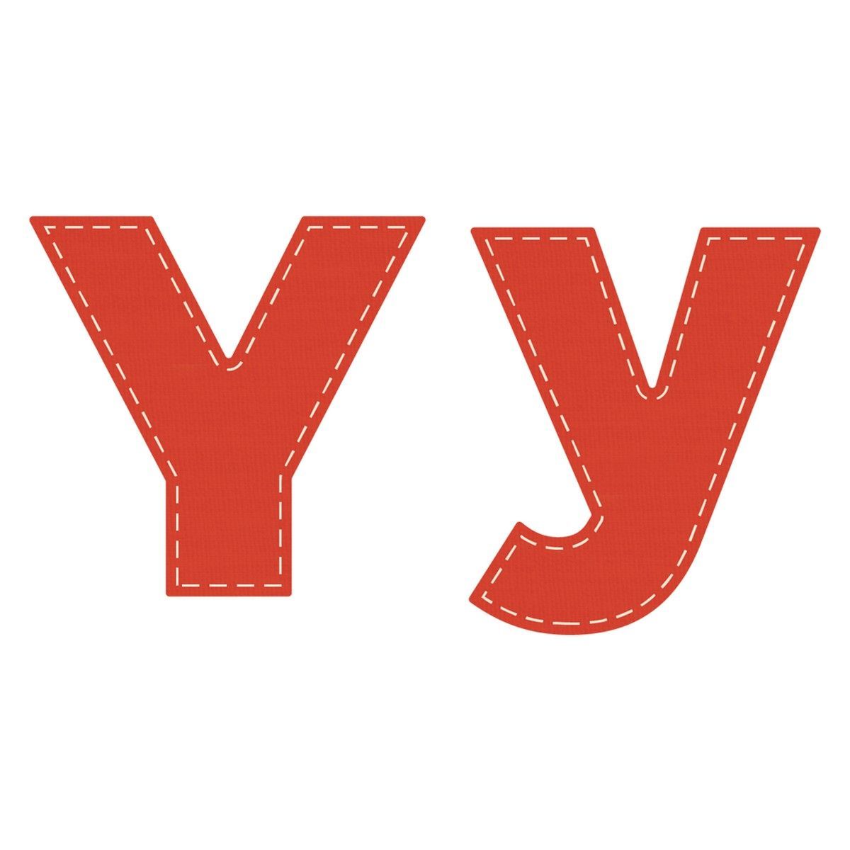 Crafters Edge Die Set Letter Y y