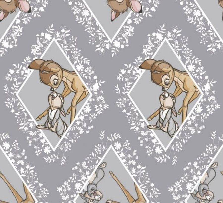 Craft Cotton-Craft Cotton Bambi Diamonds Dark Grey, 100% CO_46-220304_