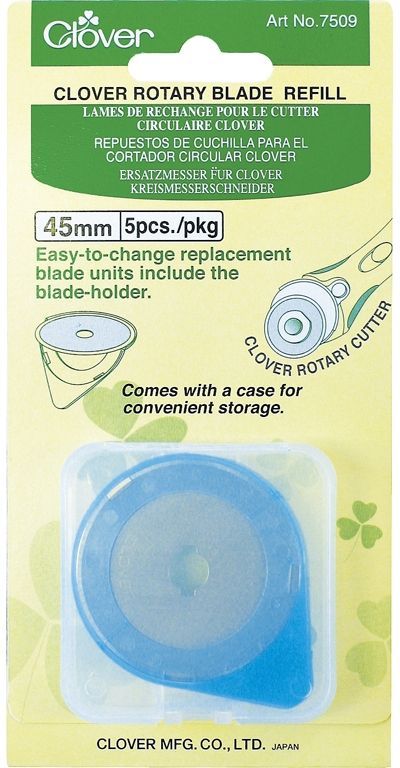 Rotary blade refill, 45mm, 5 pcs. Rotary blade refill, 45mm, 5 pcs.