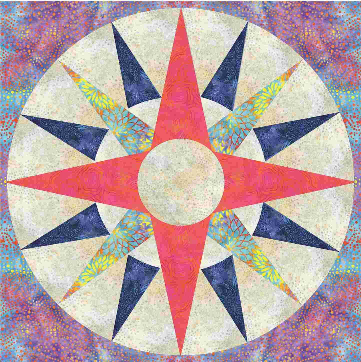 Accuquilt-Accuquilt Stanzform Mariners Compass _28-55194_