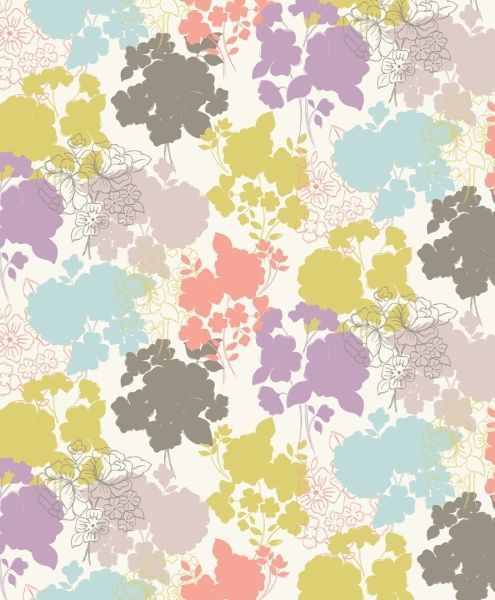 Lewis & Irene Ltd.-Lewis & Irene Timsbury Lane Lilac & Multi Bouquet_36-A017-1_