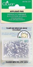 Steel-Pins for applications, 0,6x20mm glass headed, 150 pcs, VE3, nickel-free