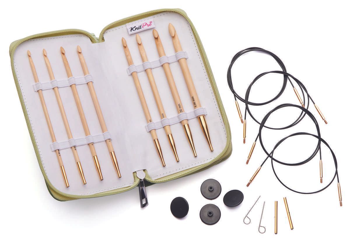 KnitPro International-KnitPro Häkelnadel Set Bamboo_26-22554_