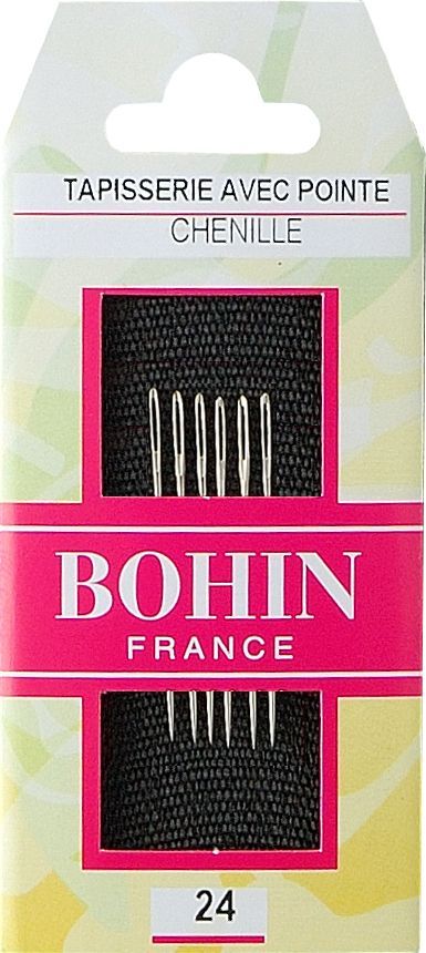 BOHIN France-Bohin Sticknadeln mit Spitze (Chenillenadeln)_61-009_