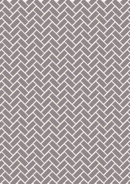 Lewis & Irene Marrakech Grey Herringbone