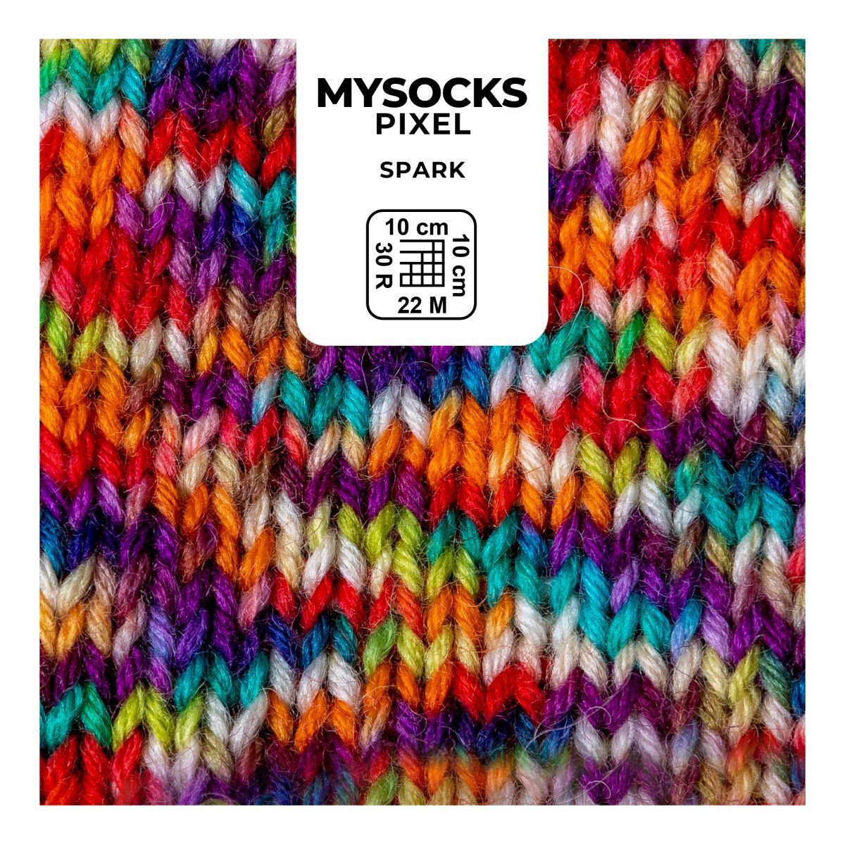 myboshi GmbH-myboshi mysocks Pixel, 75% Schurwolle, 25% Polyamid_35-8511201_