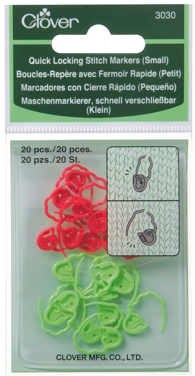 Clover MFG Co.Ltd.-Maschenmarkierer, schnell verschließbar_24-3030_
