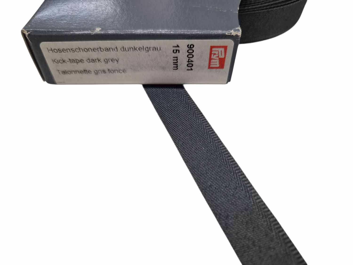 Hosenschonerband dunkelgrau