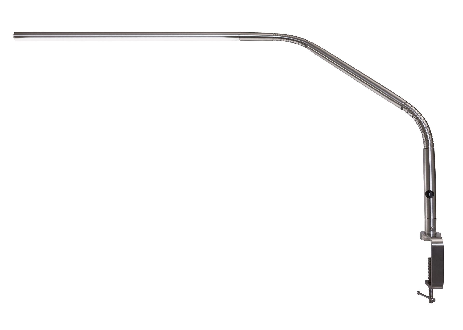 Daylight Slimline LED Table Lamp brushed steel, 13W   B-Stock Daylight Slimline LED Table Lamp brushed steel, 13W   B-Stock