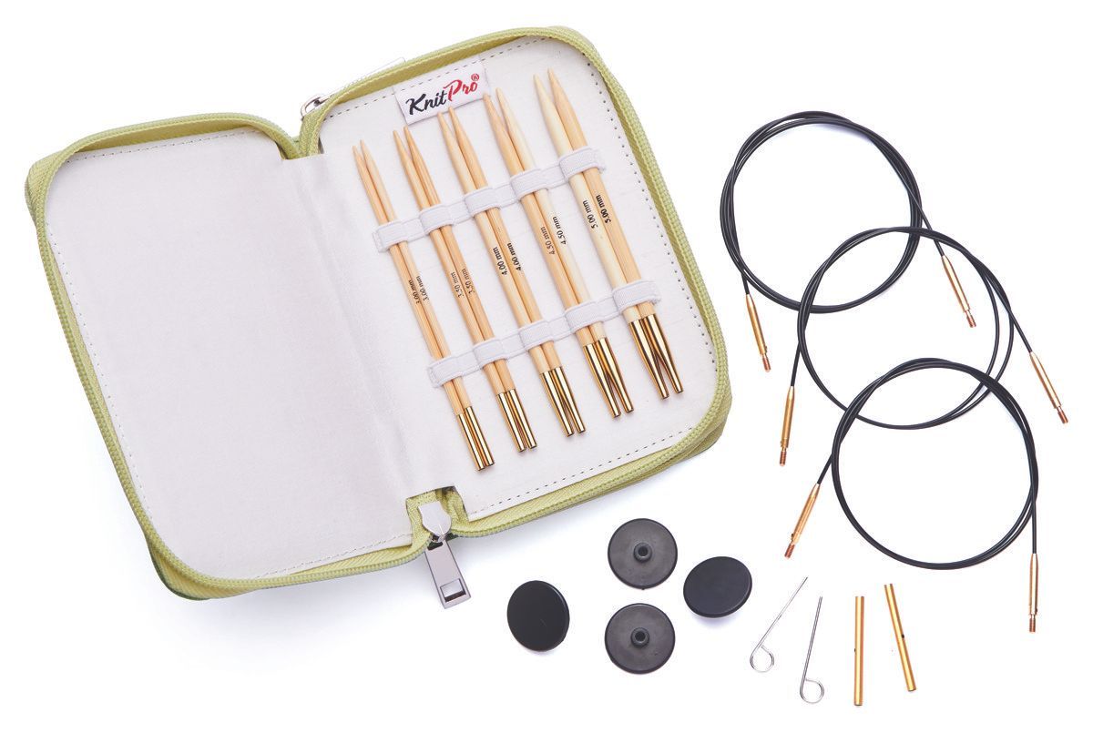 KnitPro International-KnitPro wechselbare Nadelspitzen Set Bamboo_26-22552_