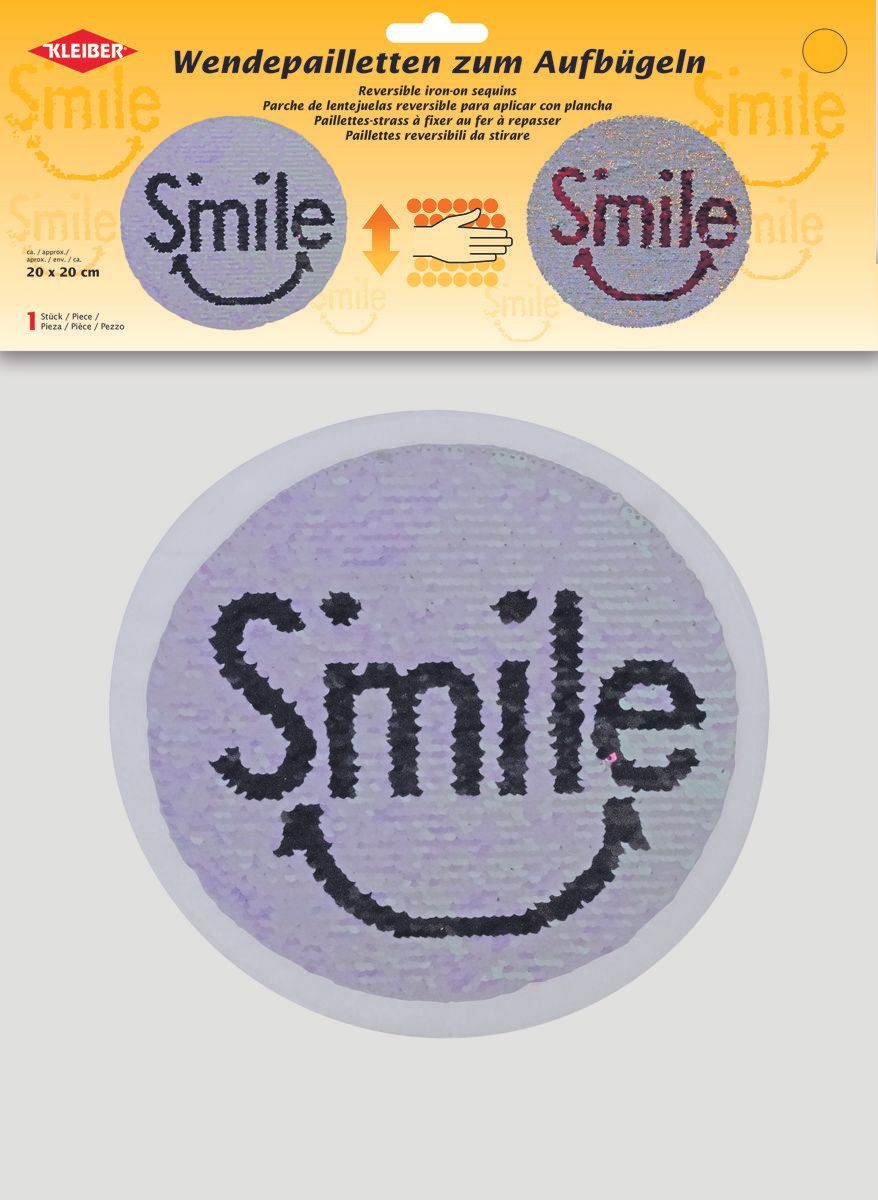 Kleiber Reversible Sequin Smile