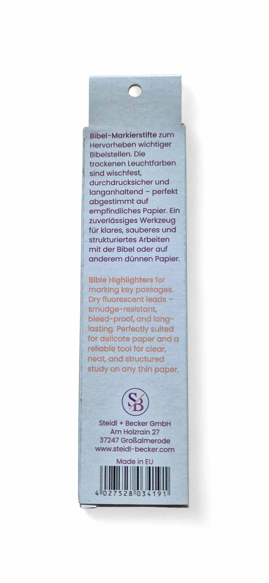 Steidl & Becker GmbH-ESBE Bibel Marker, 5-er Set,_309-3419_