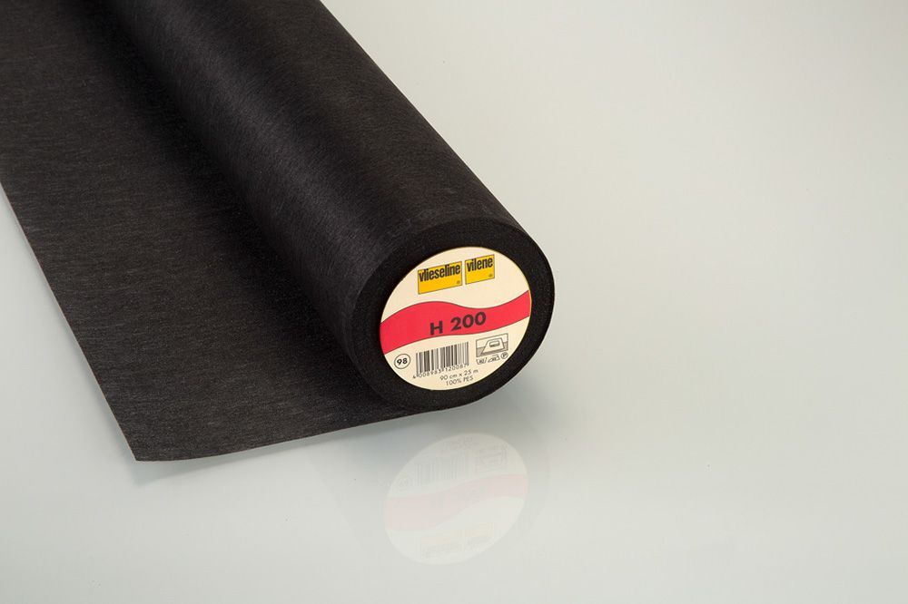 Vlieseline-Bügeleinlage H410 schwarz 0,9x25m_53379454_