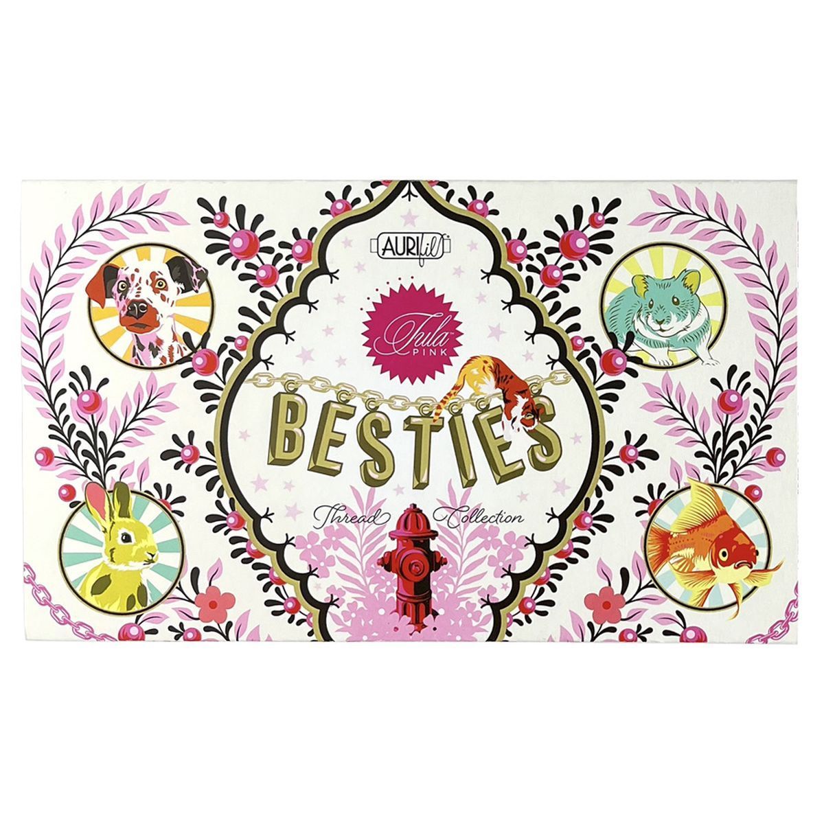 Tula Pink Besties Collection 100% CO, 20 Colors, 200m