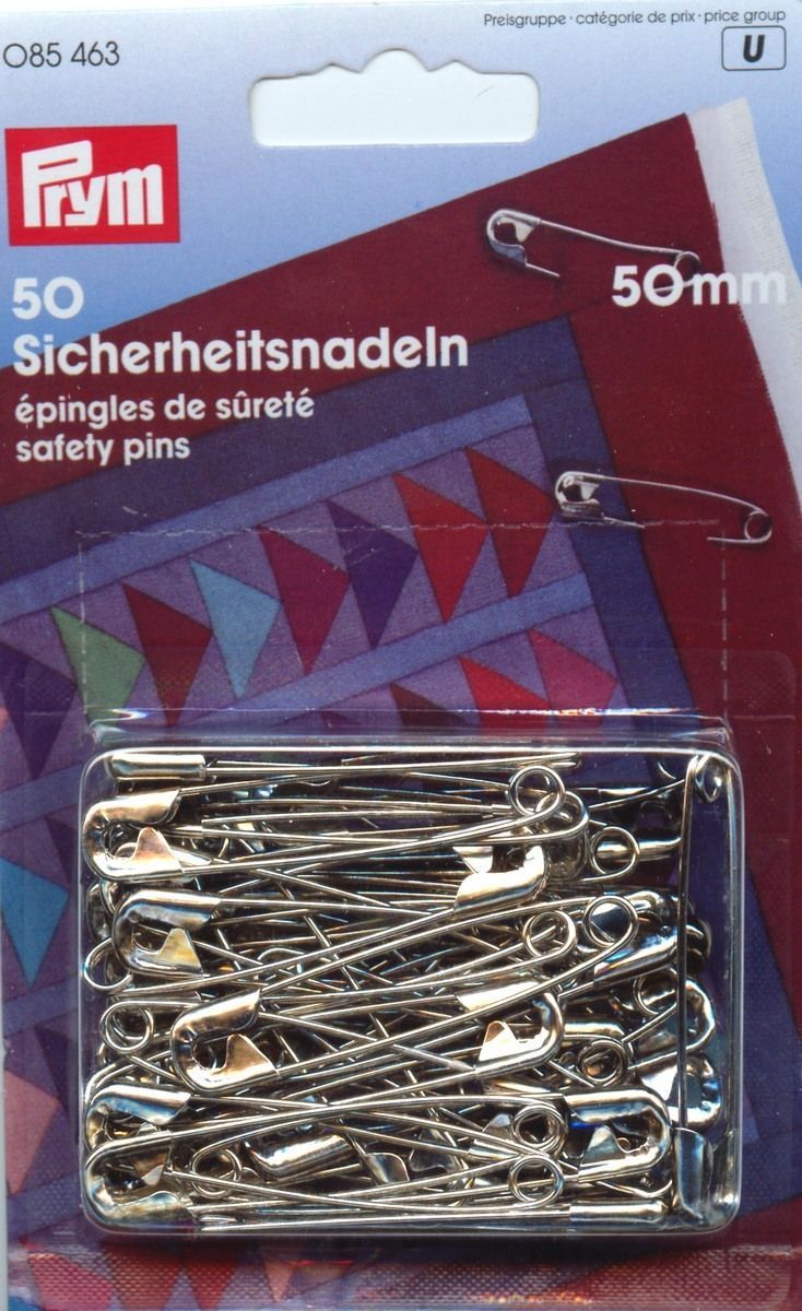 Prym Consumer Europe GmbH-Sicherheitsnadeln silber VE5_365-085463_